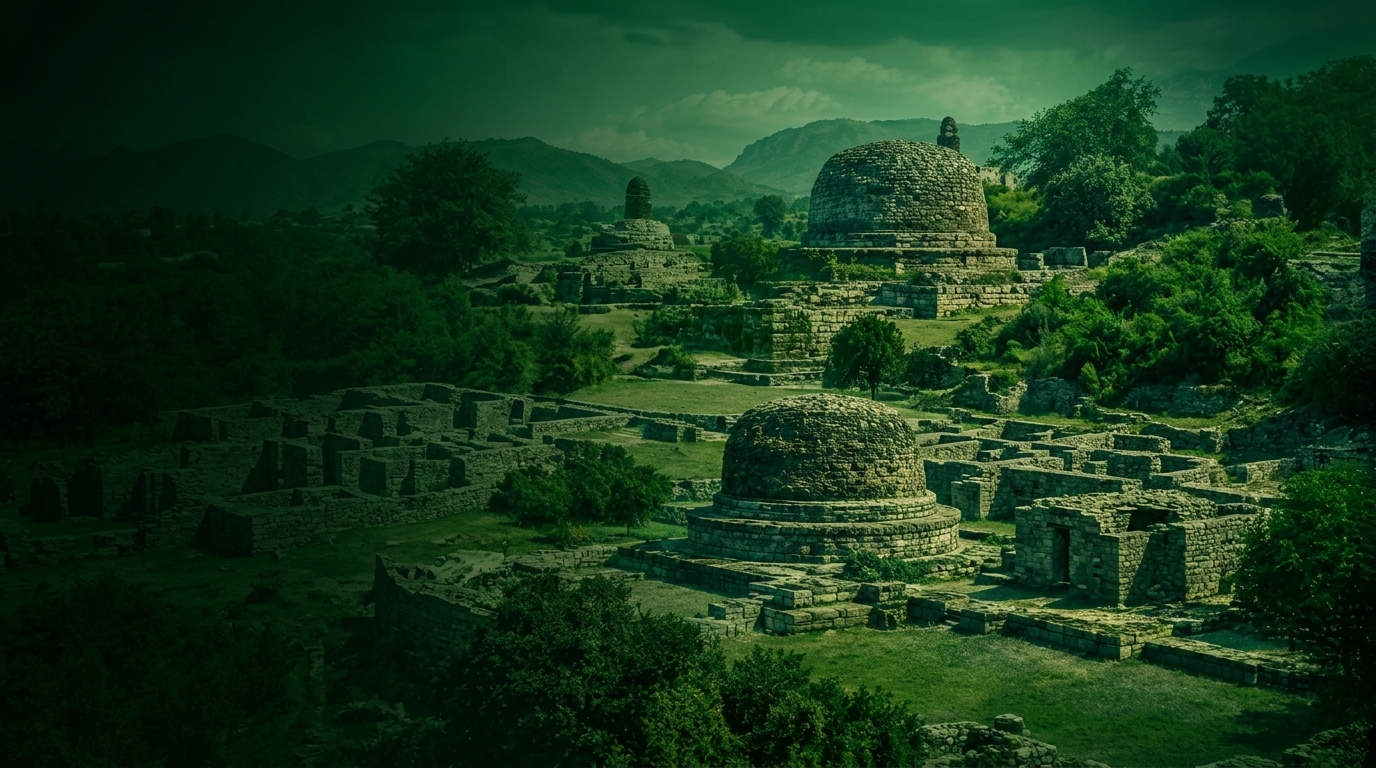Taxila Ancient Heritage Panorama